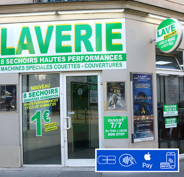 Meilleure Laverie automatique à Paris, rue Lantiez