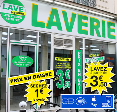 Meilleure Laverie automatique à Paris, rue Legendre